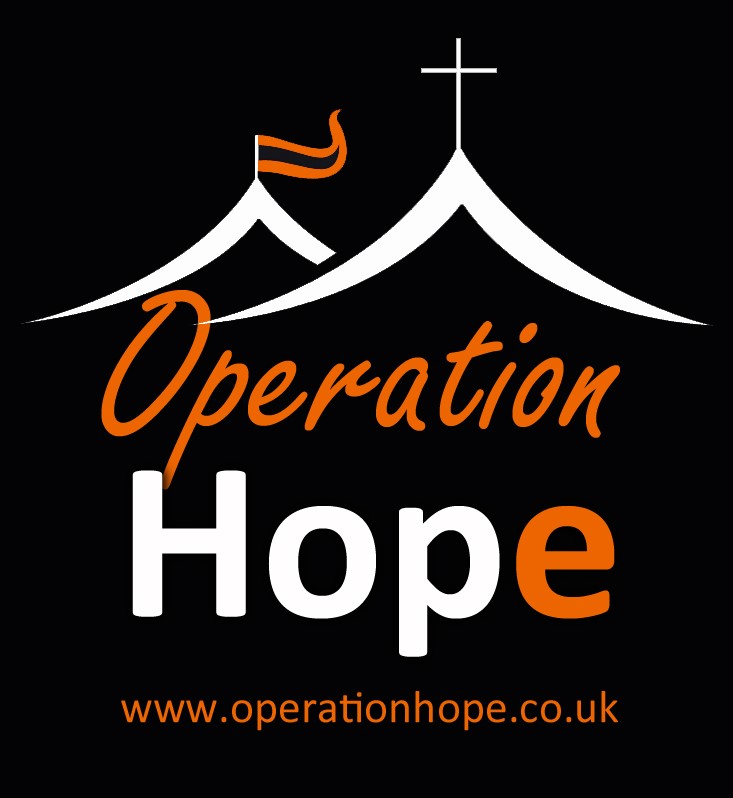 operation hope - the tent arrives arrives 20th may 2021
