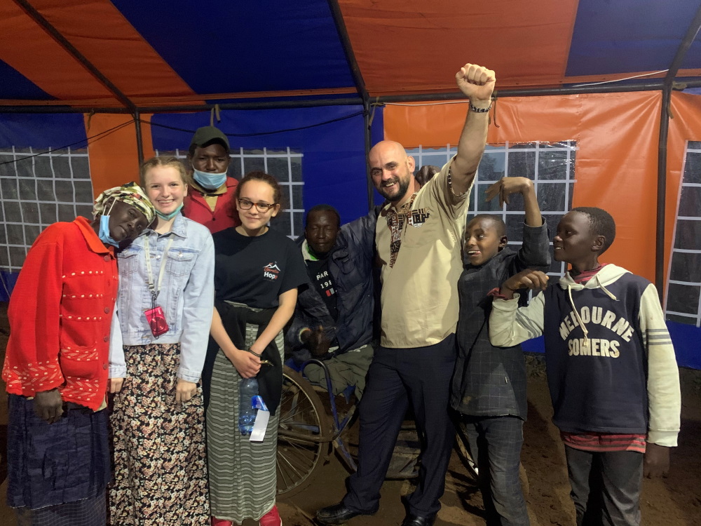 a wonderful start to the tent mission at eldoret, kenya