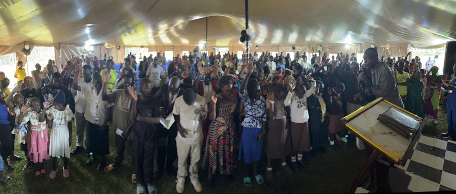 Operation Hope Tent ready, let's fill those seats and proclaim the Gospel