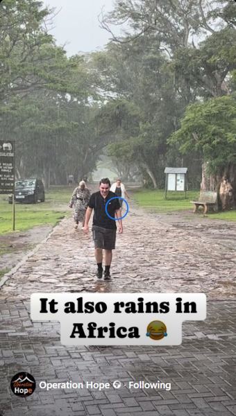 it also rains in africa