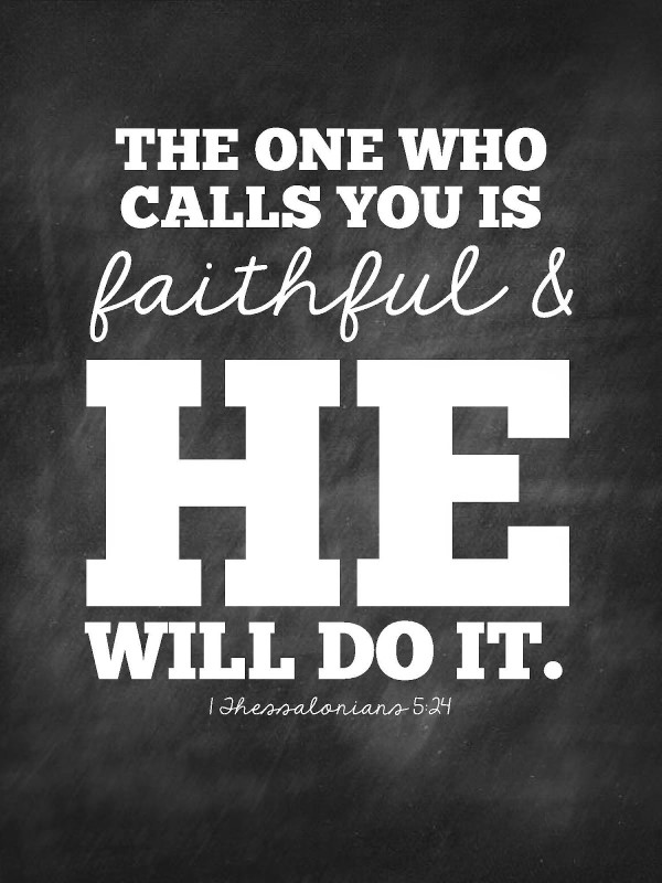 operation hope - the one who calls you is faithful and He will do it - oct 2021
