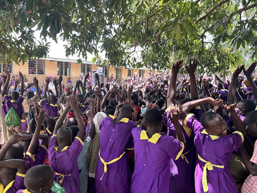 school children in western kenya