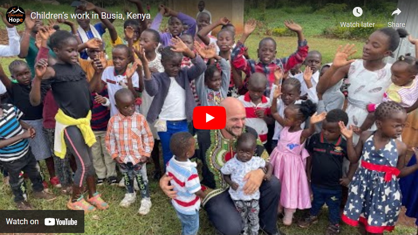 click to view video children's work in Busia