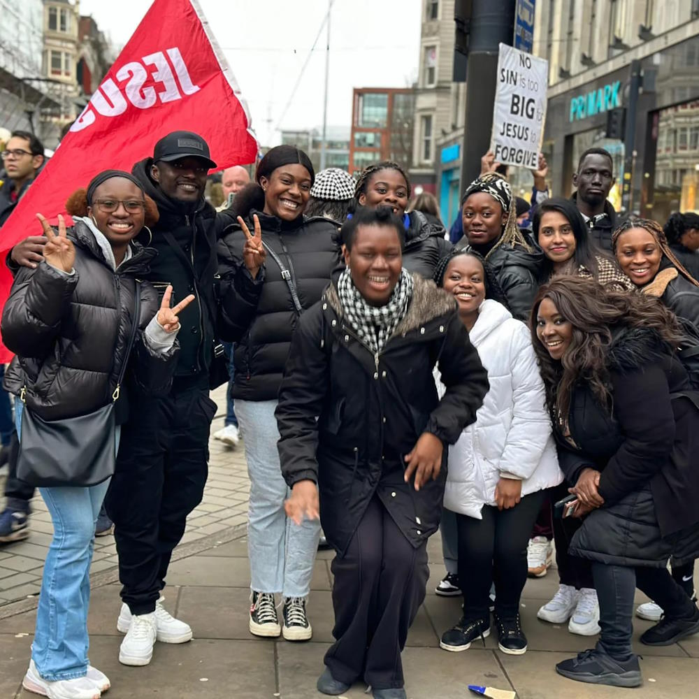 click to see larger image manchester mass outreach