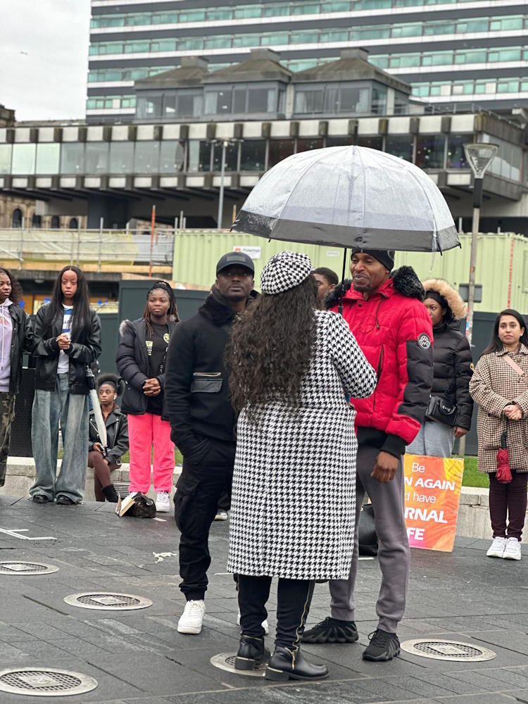 click to see larger image manchester mass outreach