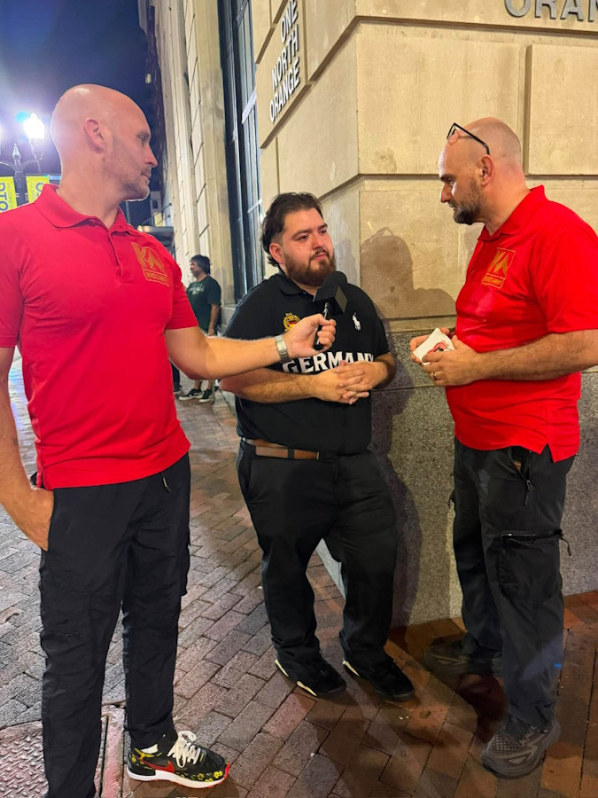 click to view larger image kings army witnessing in downtown orlando