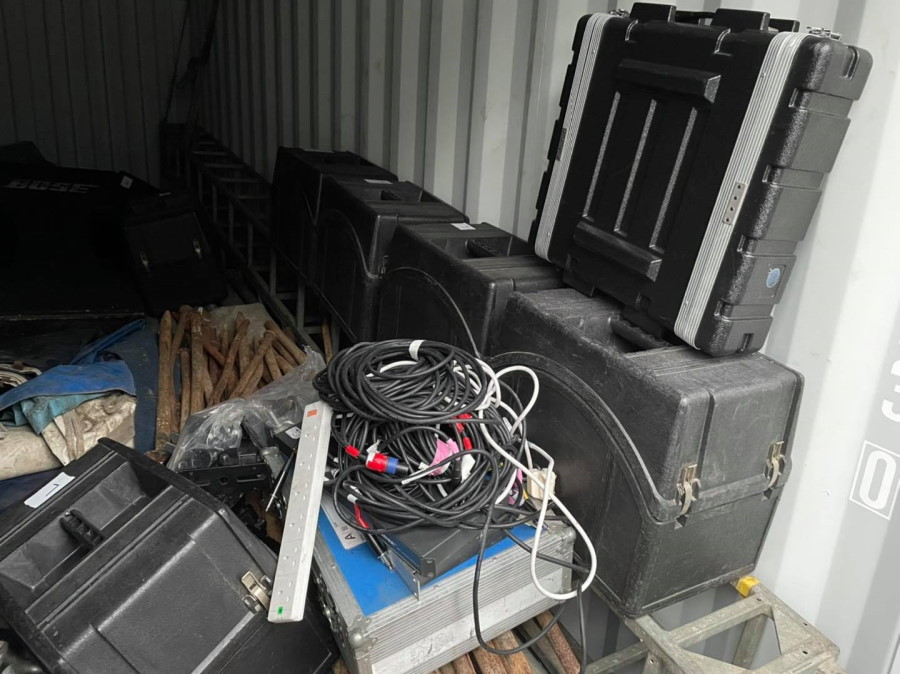 click to see larger image pa equipment for kenya tent missions