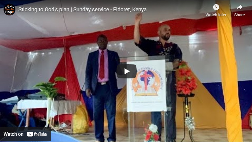 sticking to gods plan