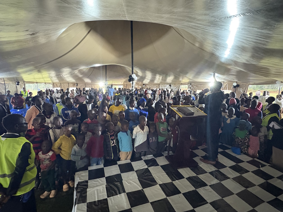 click to see larger image on the mission field in kenya