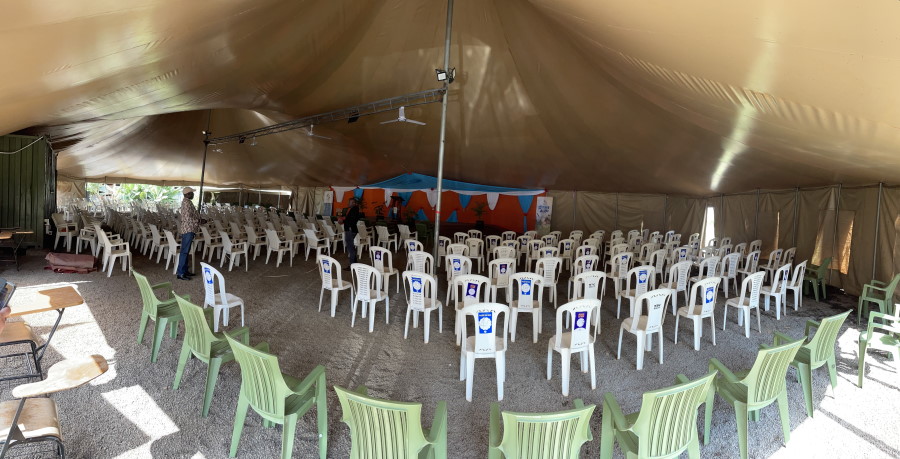 the new tent for kenya tent mission