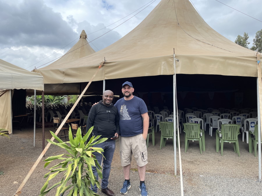 the new tent for kenya tent mission